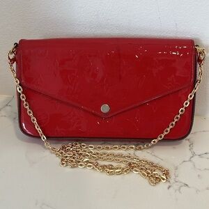 Louis Vuitton Felicie Vernis Pochette Bag